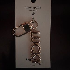Kate Spade Gold Key & Card Holder Accessory